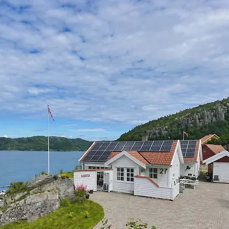 Spangereid, Lindesnes Seaside At Norway Southernmost Point Lindesnes Spangereid