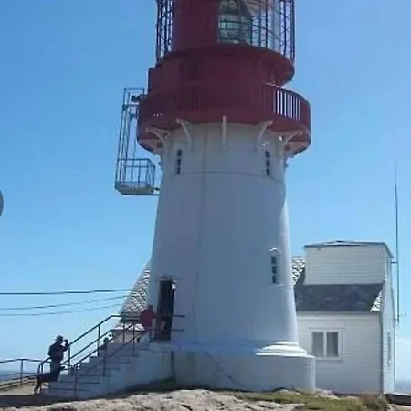 Spangereid, Lindesnes Seaside At Norway Southernmost Point Lindesnes * Spangereid